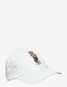 Polo Bear Twill Ball Cap - kappen - pure white