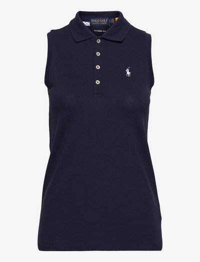 Tailored Fit Performance Sleeveless Polo - pikeepaidat - french navy/1001