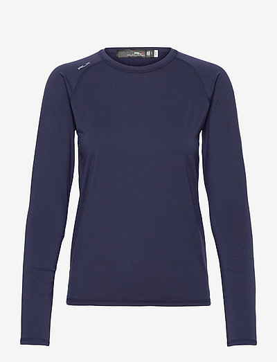 Performance Jersey Long-Sleeve Tee - longsleeved tops - french navy