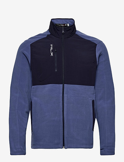 Hybrid Mockneck Jacket - fleece - bastille blue/fre