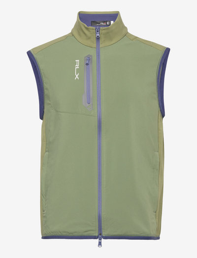 Stretch French Terry Vest - spring jackets - cargo green/light
