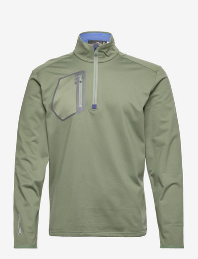 Classic Fit Luxury Jersey Pullover - langermede topper - cargo green