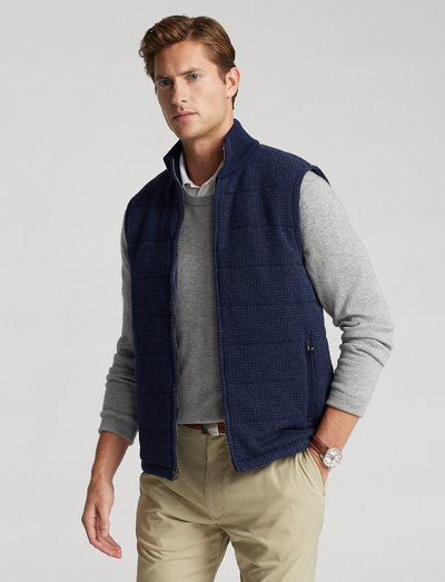 Ralph Lauren Golf Wind-blocking Wool Sweater Vest - Knitwear 