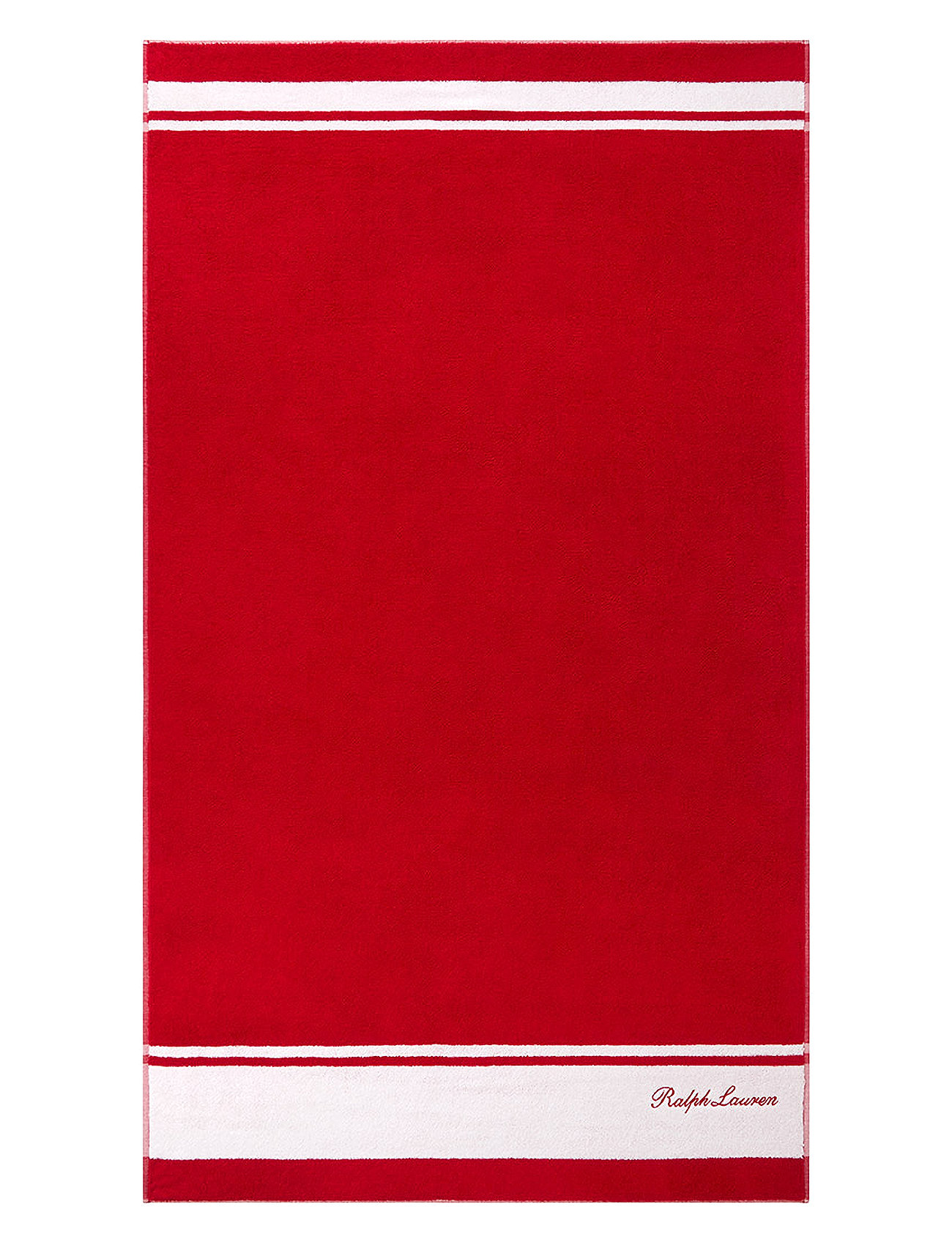 Chesson Beach Towel Red Ralph Lauren Home