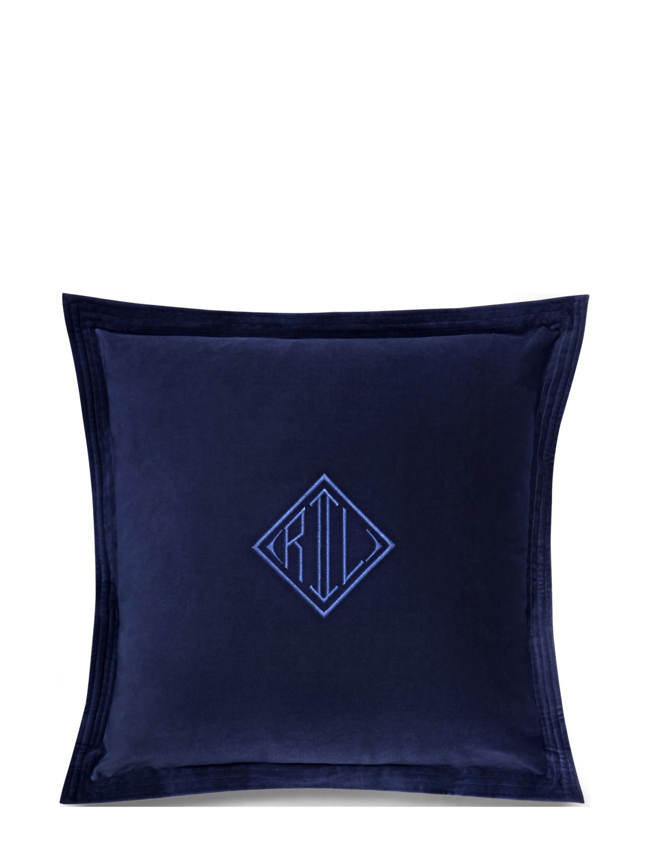 Velvet Cushion Cover Blue Ralph Lauren Home