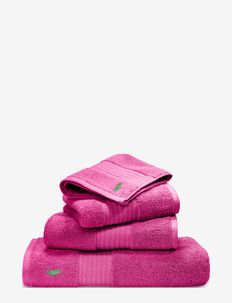 PLAYER Wash towel - hand towels & bath towels - raspberry