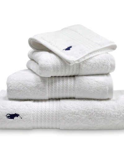 PLAYER Bath sheet - hand towels & bath towels - white