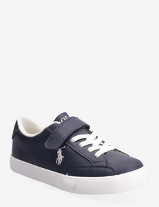 THERON IV PS - low tops - navy tumb/paperwhite