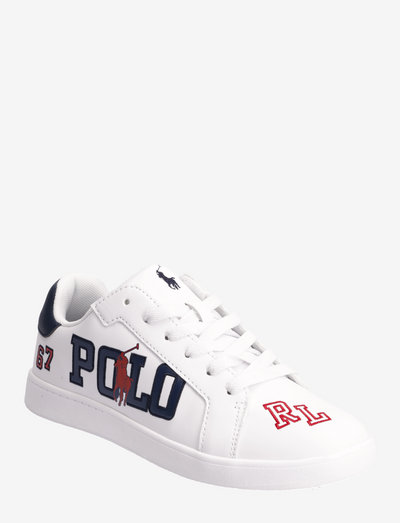 HERITAGE COURT GRAPH - baskets clignotantes - white / navy / red