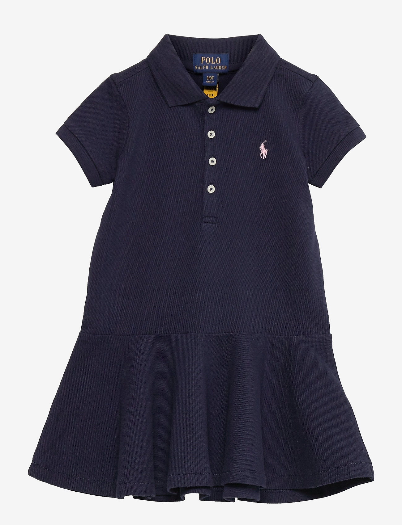 short sleeve polo dress