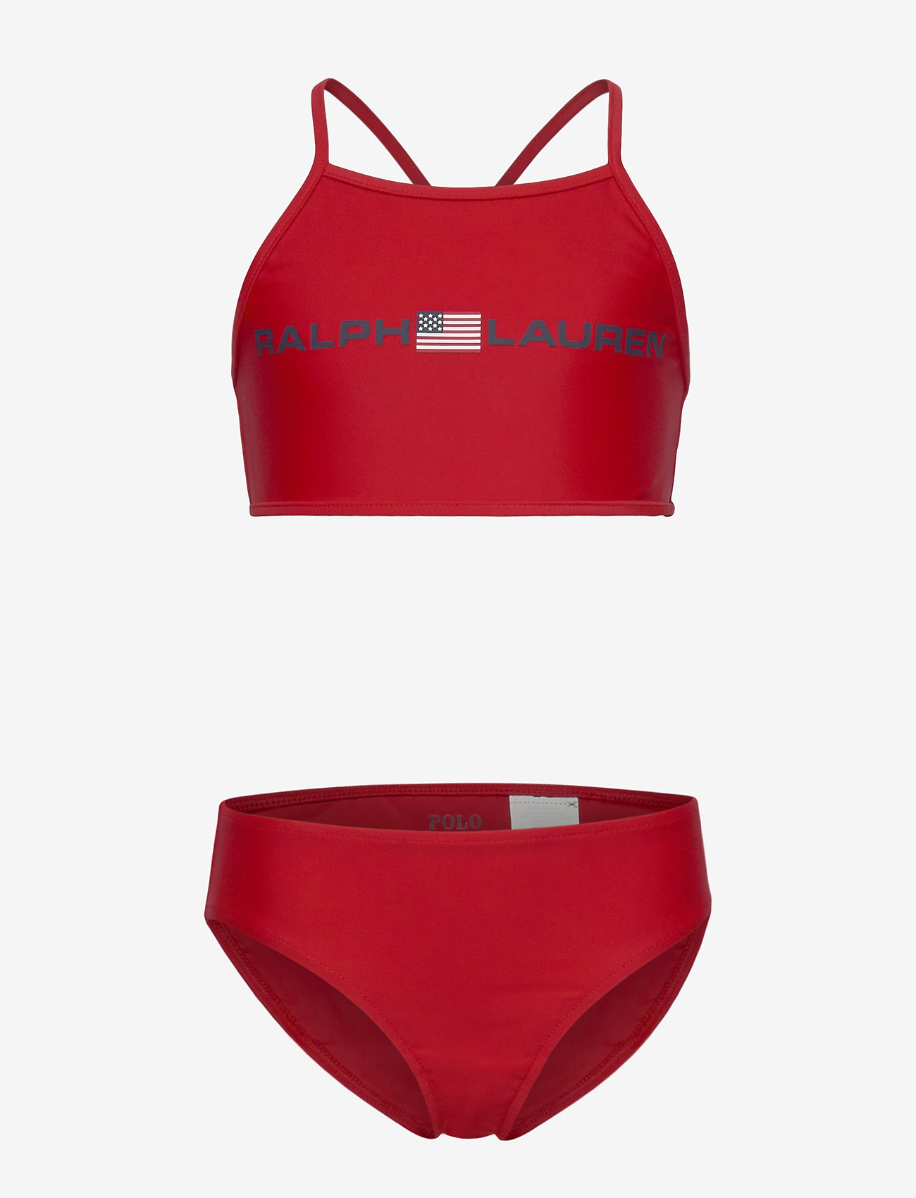 ralph lauren red swimsuit