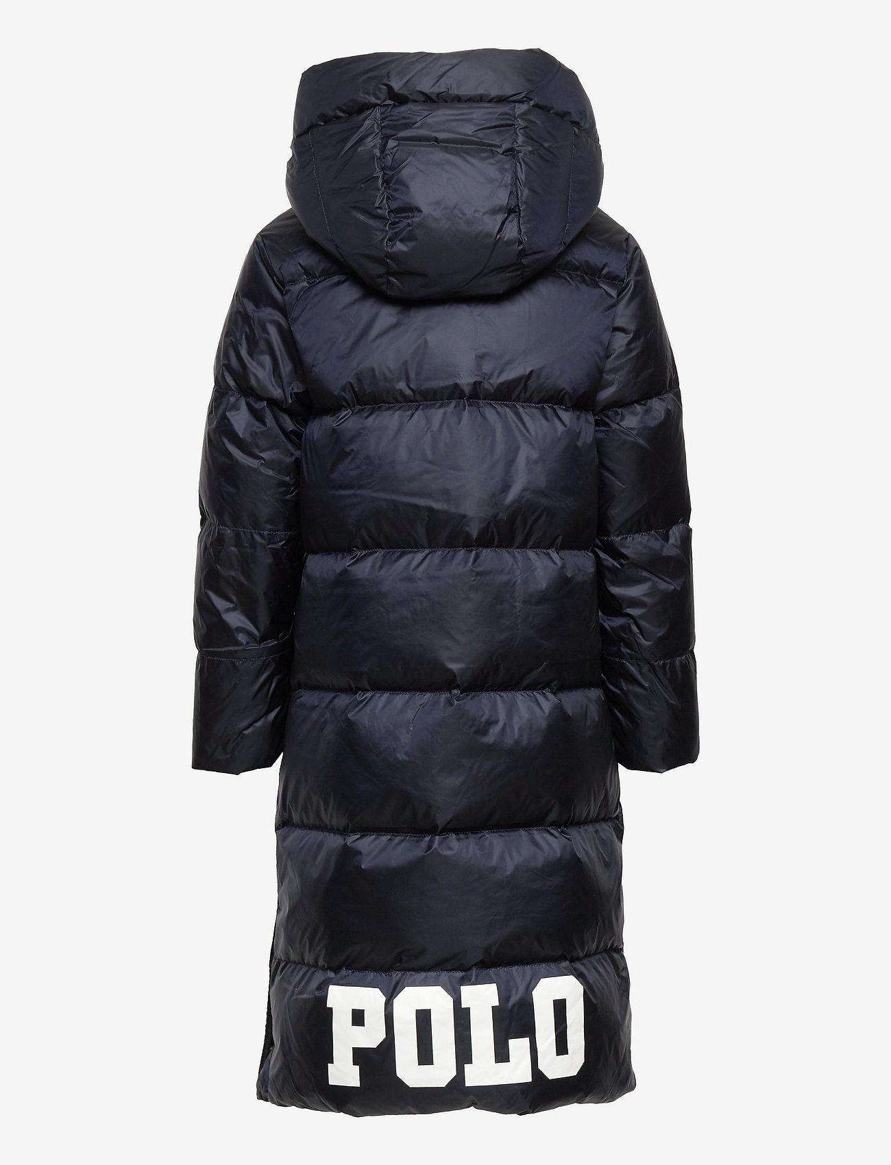 kids long down jacket