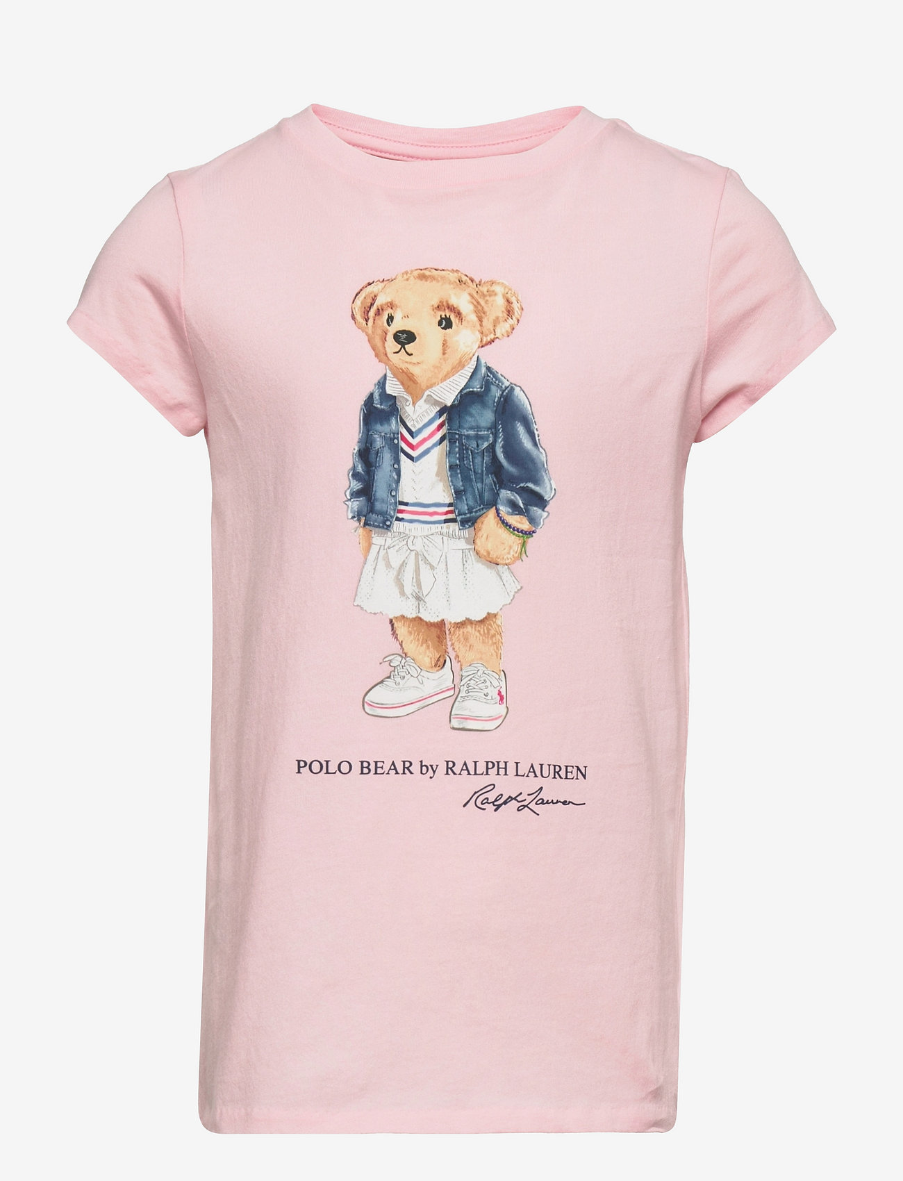 polo bear cotton jersey tee