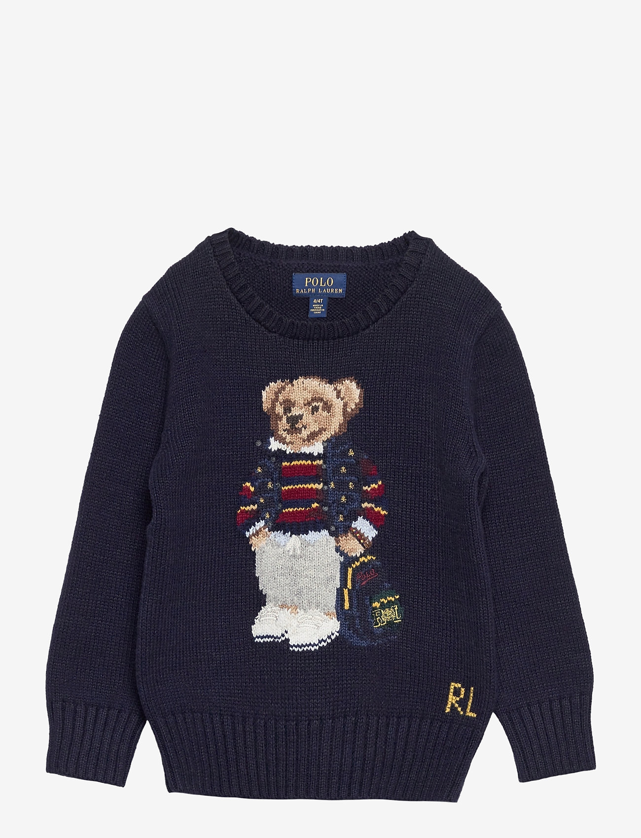ralph lauren polo bear cotton sweater