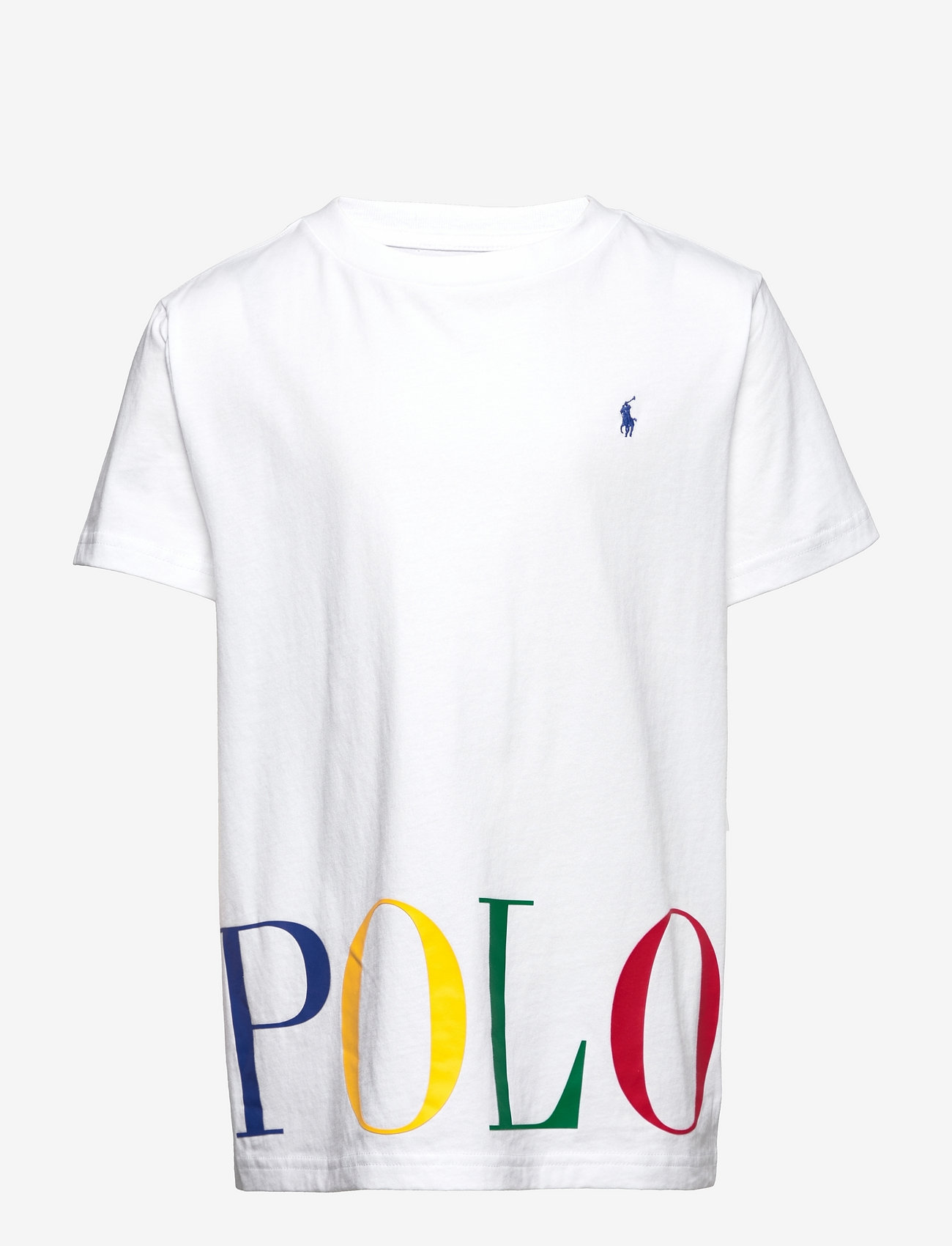 polo logo cotton jersey tee