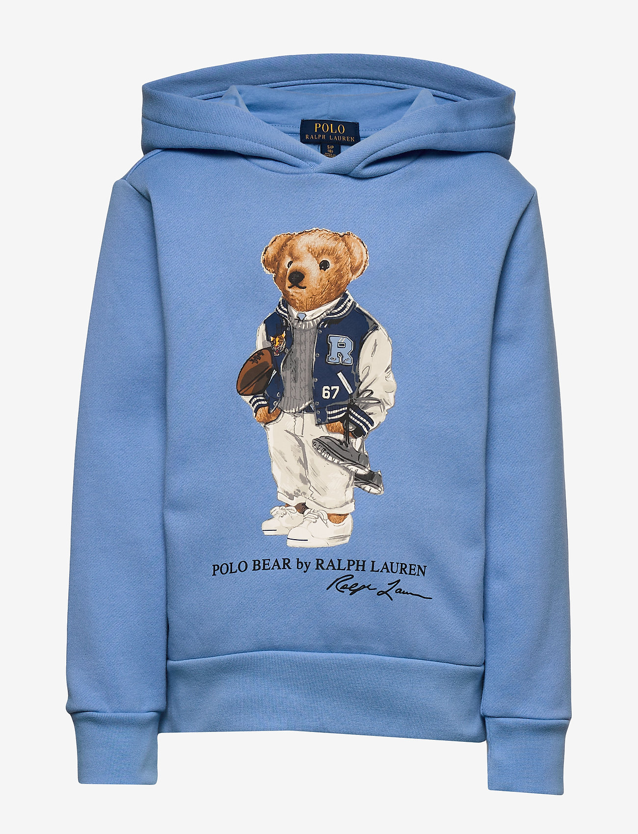 blue polo bear hoodie