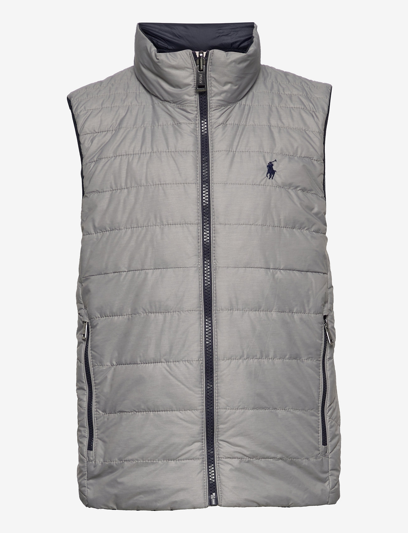 reversible polo vest