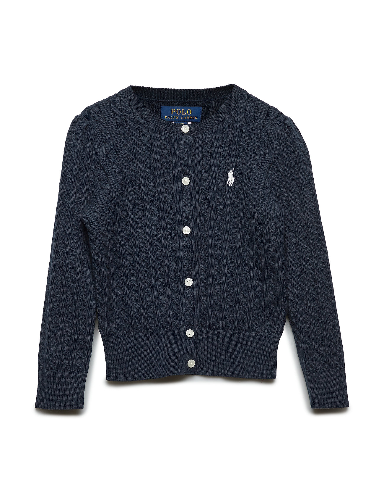 ralph lauren navy cardigan