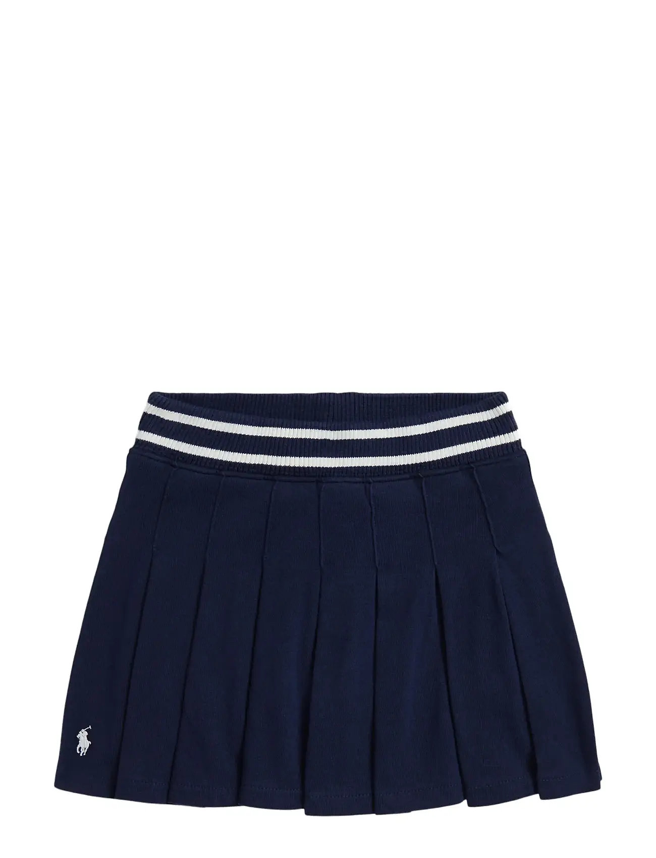 RALPH LAUREN Kinder Pleated Baumwolle Jersey Skort Navy - 94-100 - Kinder