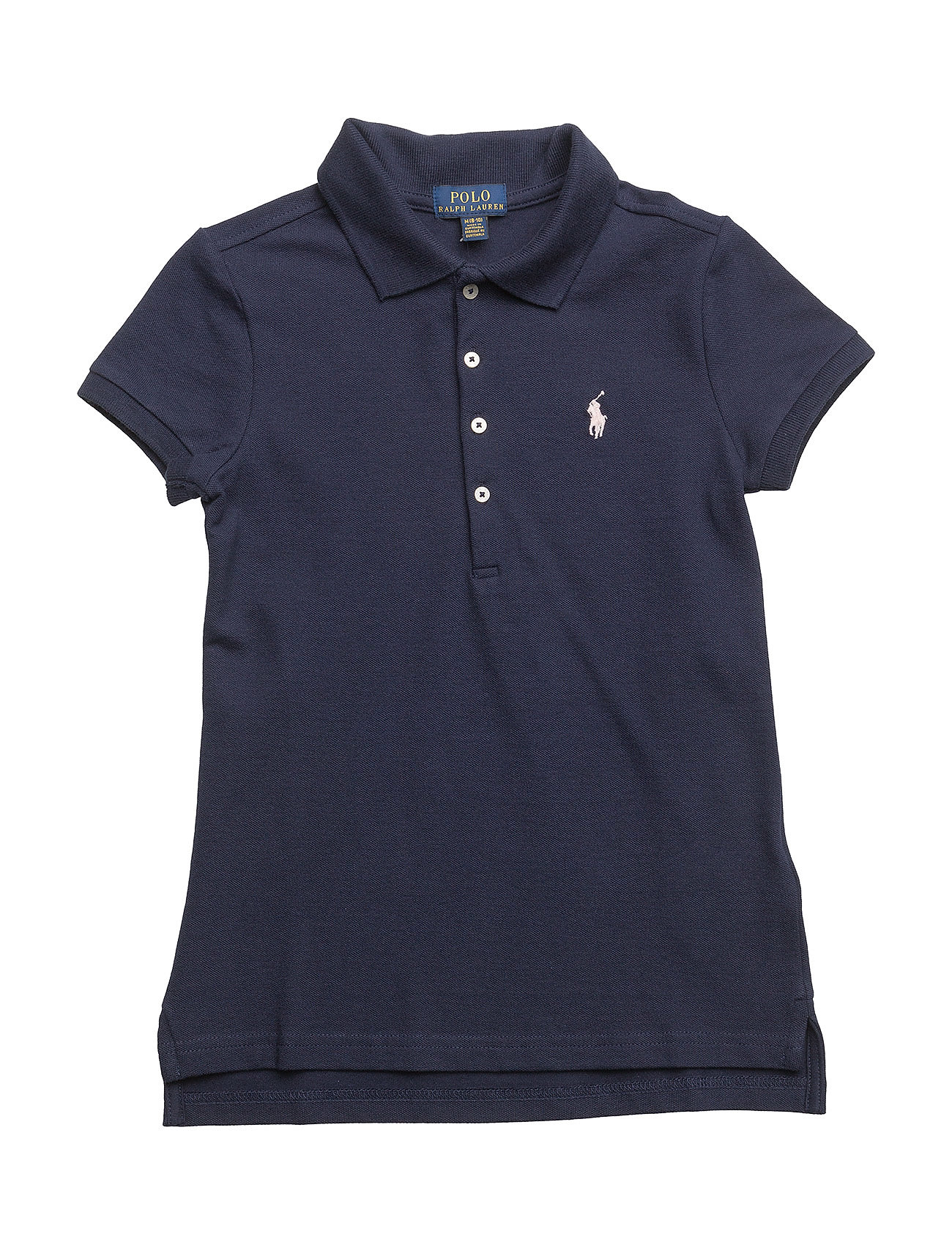 Ralph Lauren Kids Stretch Mesh Polo Shirt Blå