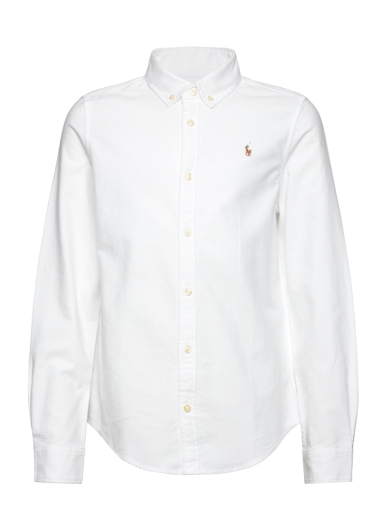 Ralph Lauren Kids Cotton Oxford Shirt Vit