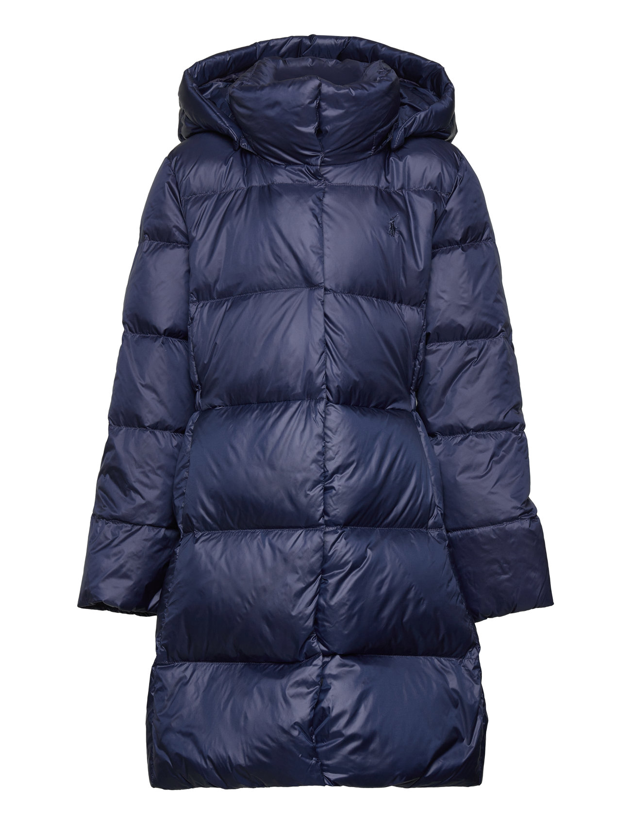 Quilted Long Jacket Navy Ralph Lauren Kids