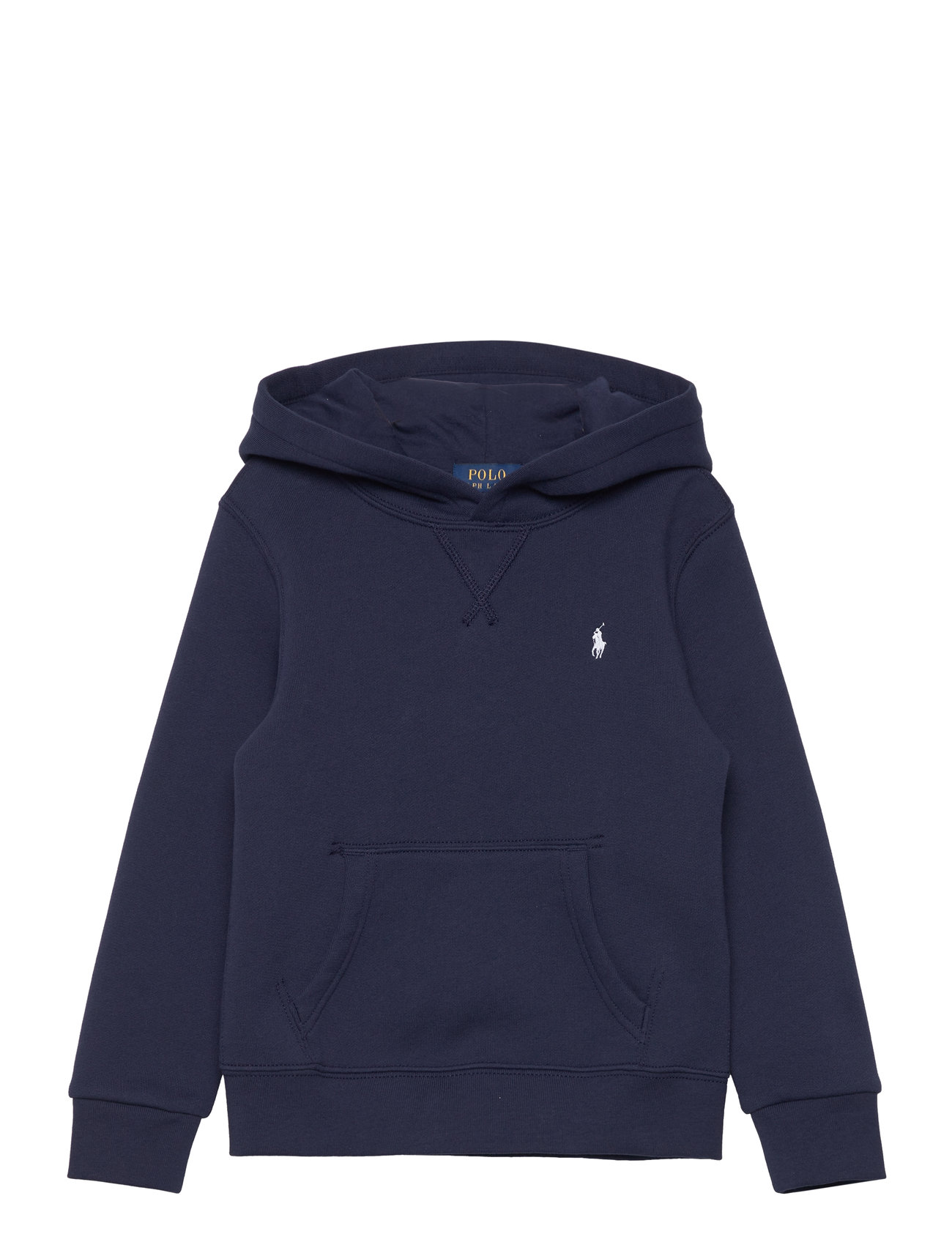 Ralph Lauren Kids Seasonal Fleece-Ls Po Hood-Tp-Knt Marinblå