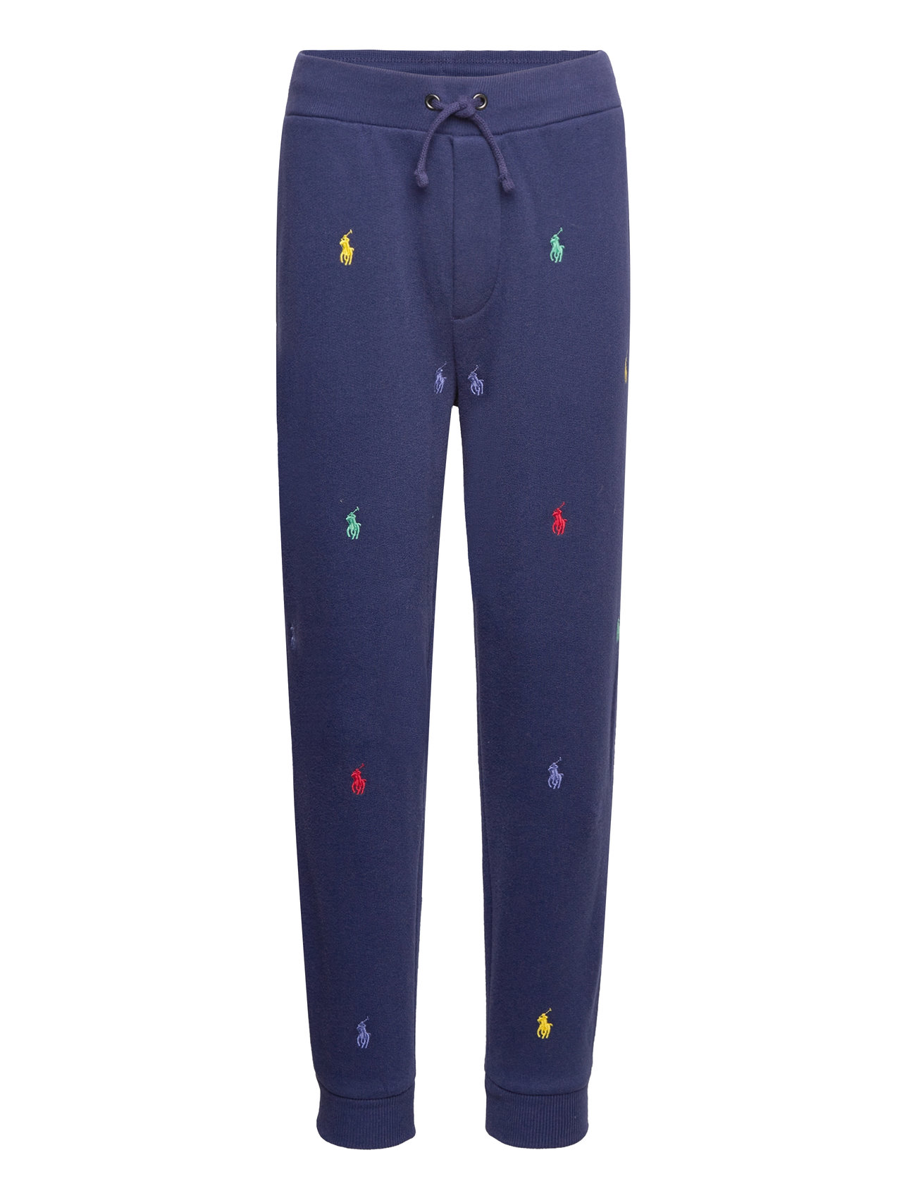 Shop Polo Ralph Lauren Pre-School Plaid Big Pony Fleece Jogger Pant  322920633001 blue