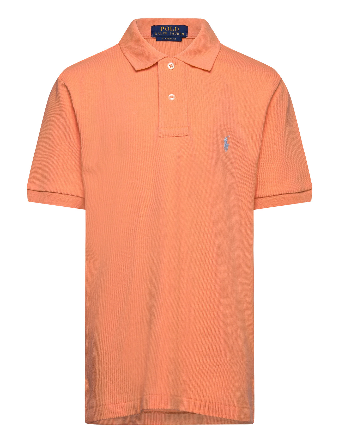 Ralph Lauren Kids The Iconic Mesh Polo Shirt, 132-137, Coral, Poloshirts > Poloshirts Med Korte Ærmer, Børn