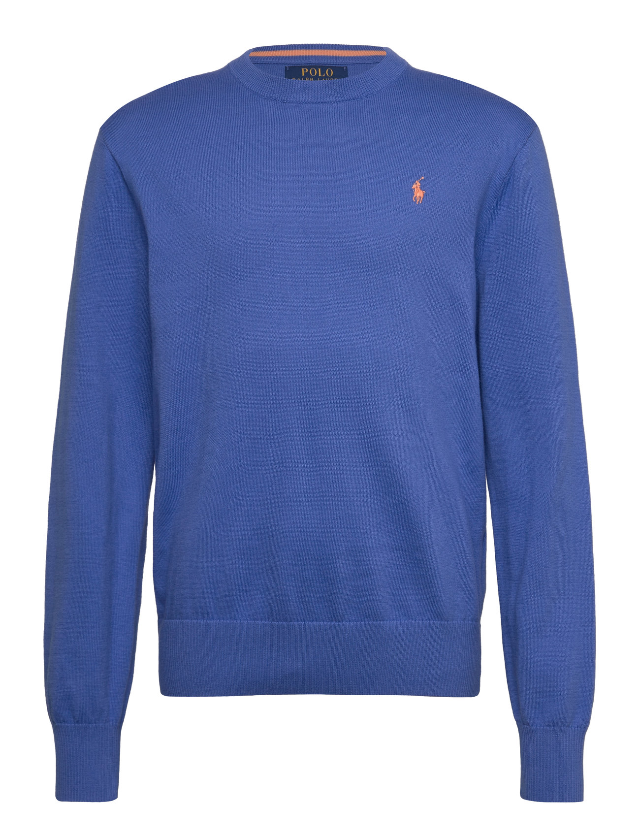 Ralph Lauren Kids Cotton Crewneck Sweater Blå