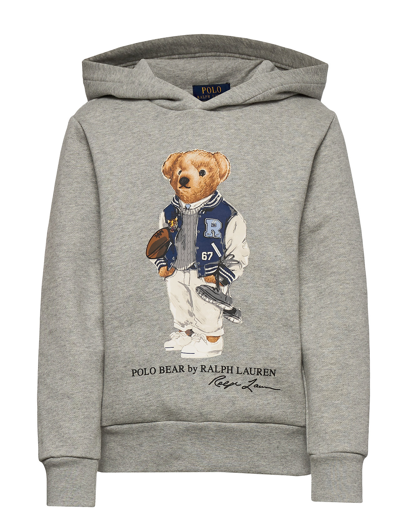 polo ralph lauren bear fleece hoodie