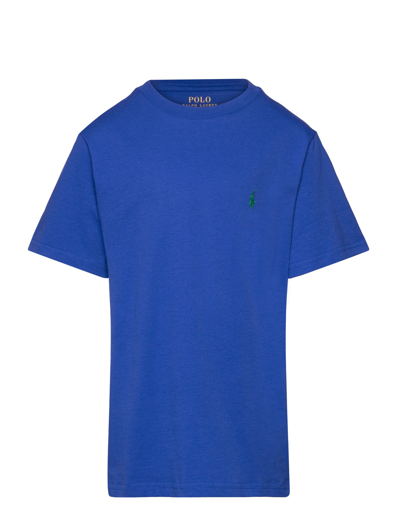 Ralph Lauren Kids Cotton Jersey Crewneck Tee Blå