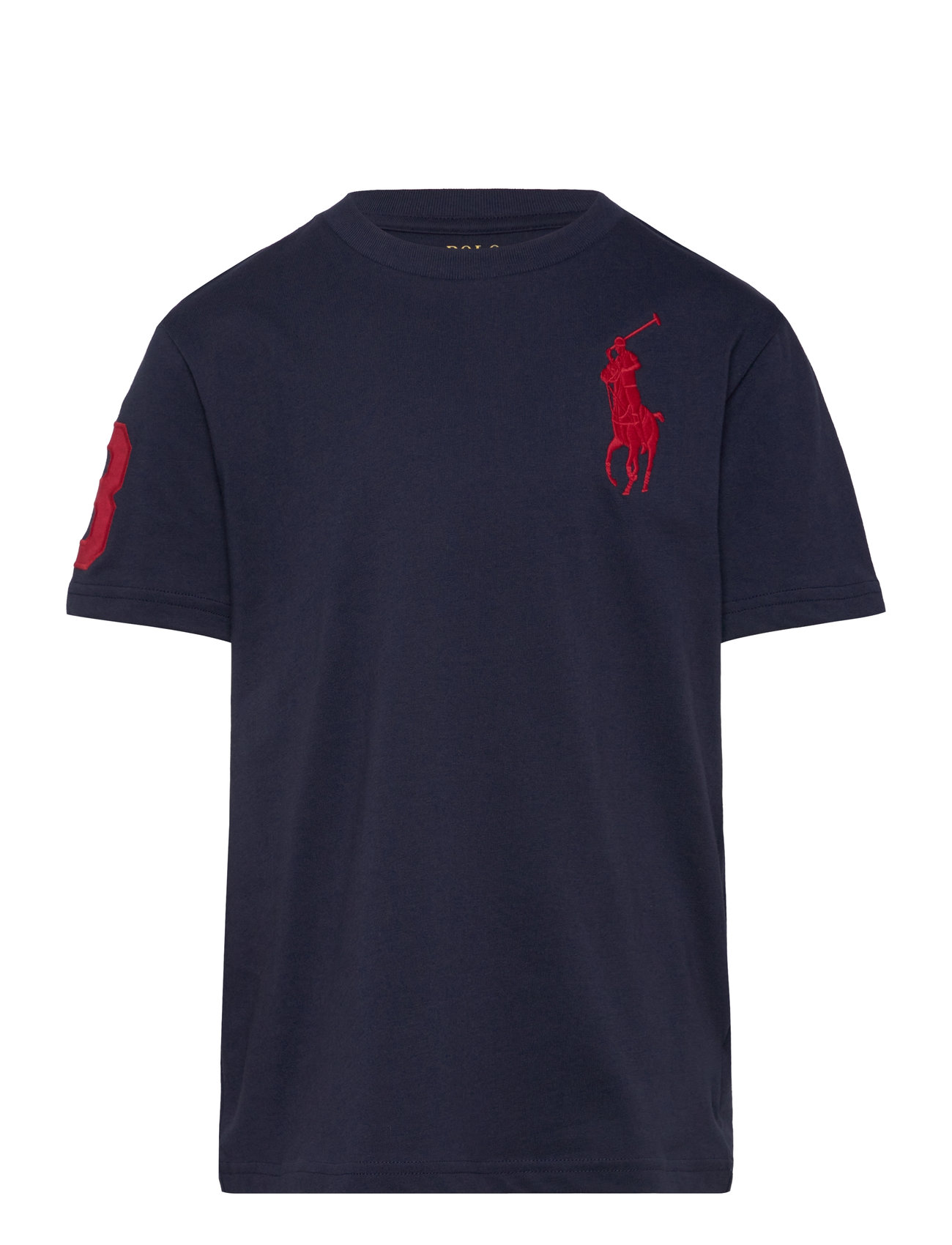 Ralph Lauren Kids Big Pony Cotton Jersey Tee Marinblå