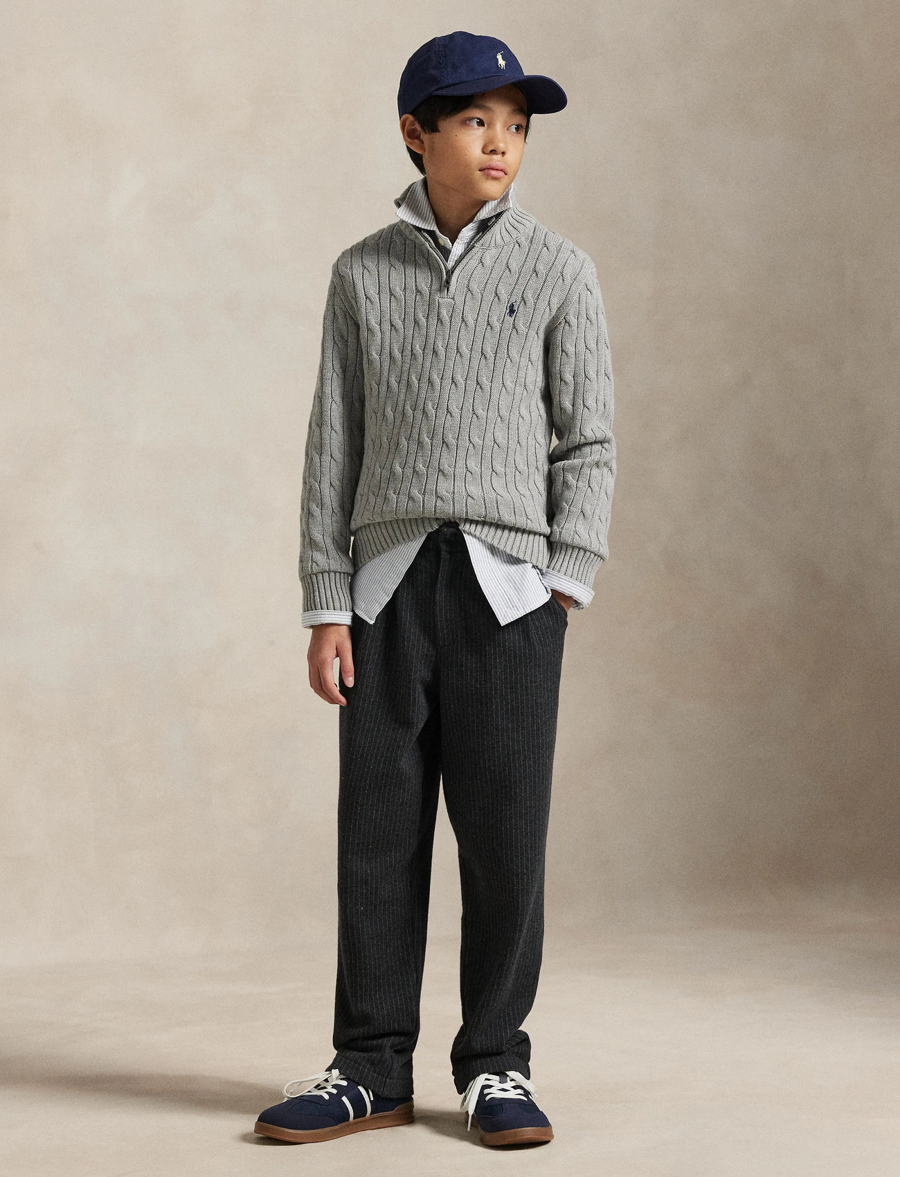 Ralph Lauren Kids 20/2 Cotton-ls Hz-sv-plo (RAF323868894