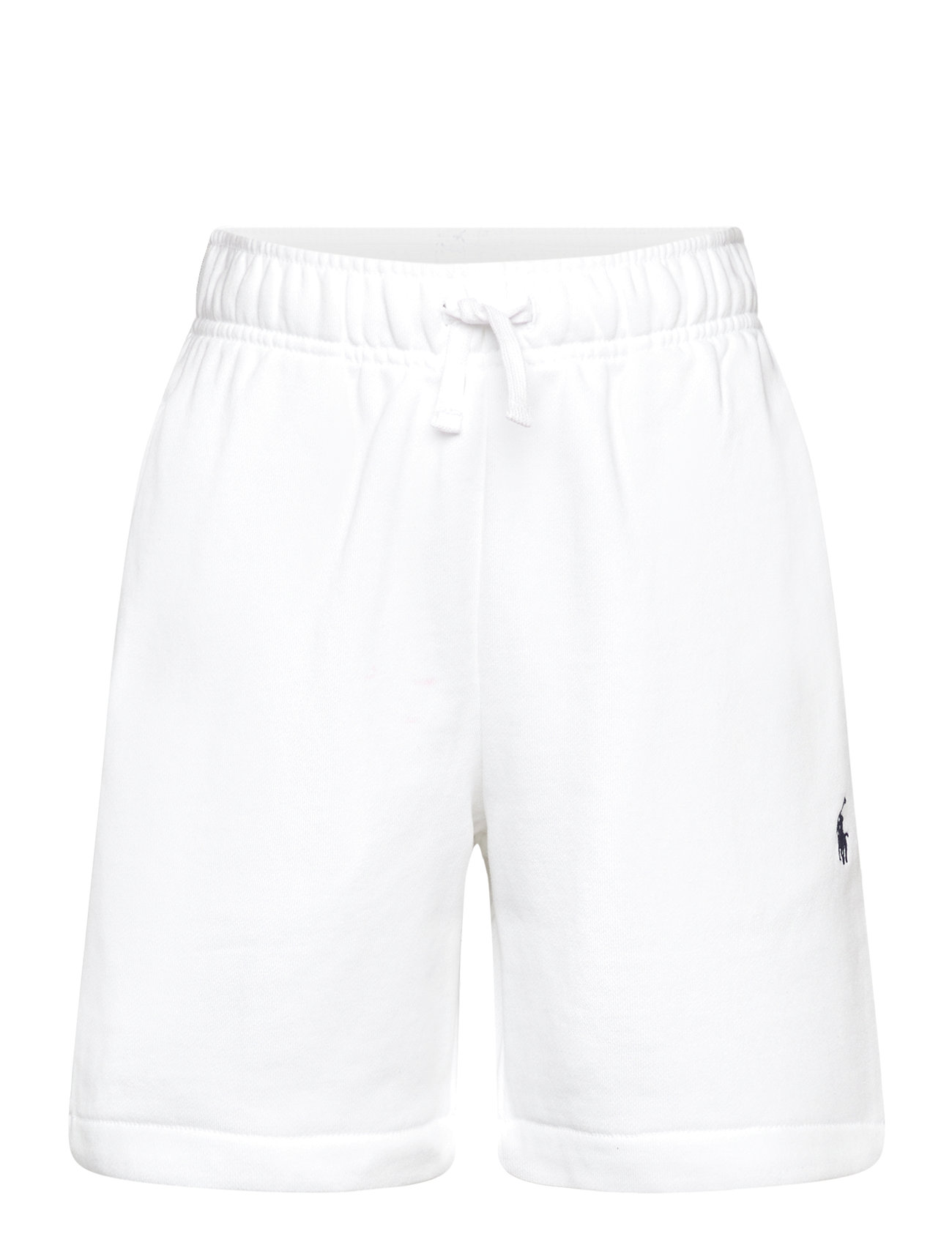 Ralph Lauren Kids French Terry Drawstring Short, 138-149, White, Shorts > Svedeshorts, Børn