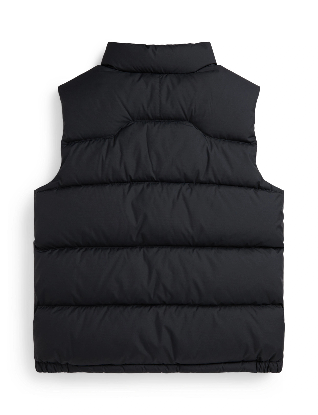 Ralph Lauren Kids Quilted Down Vest, 132-137, Black, Overtøj > Udendørs Veste, Børn