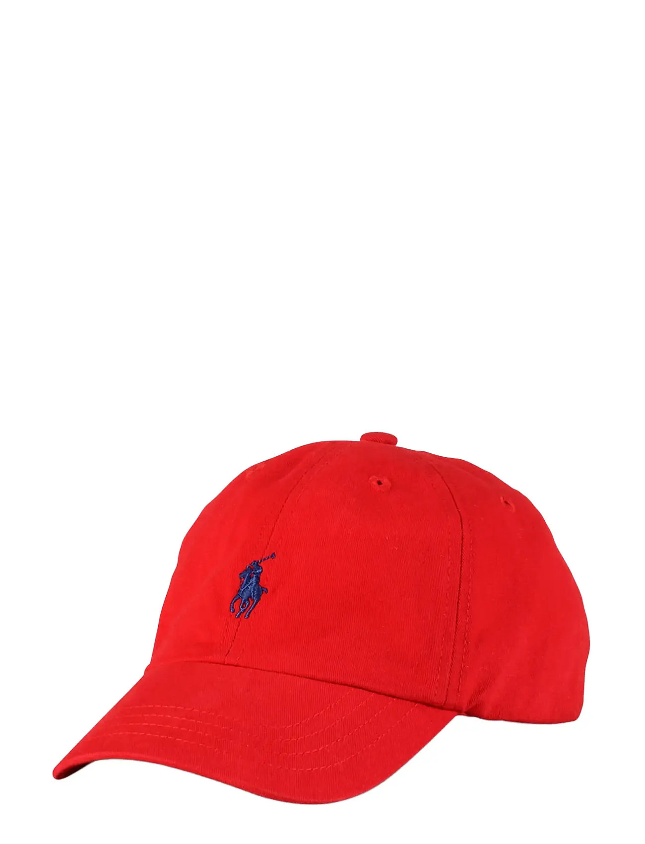 Ralph Lauren Kids The Iconic Cotton Chino Ball Cap, One Size, Red, Hovedbeklædning > Kasketter, Børn