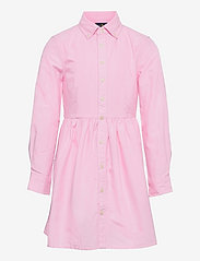 Ralph Lauren Kids - Pony Cotton Shirtdress - partydresses - pink - 0