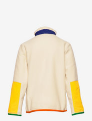 Ralph Lauren Kids - Hybrid Mockneck Jacket - fleece jackets - winter cream mult - 1