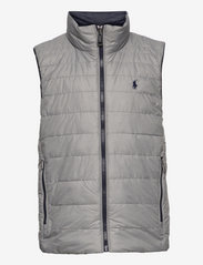 Ralph Lauren Kids - Reversible Water-Repellent Vest - outerwear - lt grey heather/c - 0