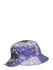 bandana print bucket hat