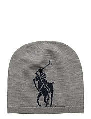 wool pony hat