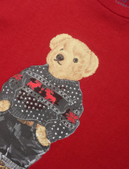 Ralph Lauren Kids - Polo Bear Cotton Jersey Tee - madison red - 2