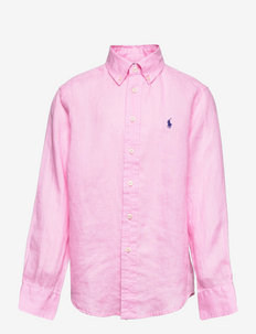 Linen Shirt - shirts - carmel pink