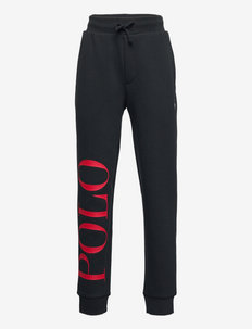 Logo Double-Knit Jogger Pant - spodnie dresowe - polo black
