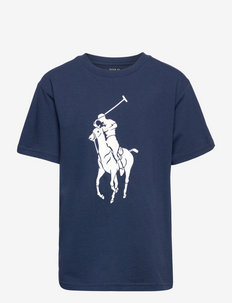 Color-Changing Big Pony Jersey Tee - pattern short-sleeved t-shirt - cruise navy
