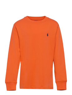Ralph Lauren Kids Cotton Jersey Long-sleeve Tee - Sweatshirts 