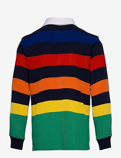 Ralph Lauren Kids Logo Striped Cotton 