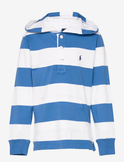 Ralph Lauren Kids Striped Jersey Hooded 