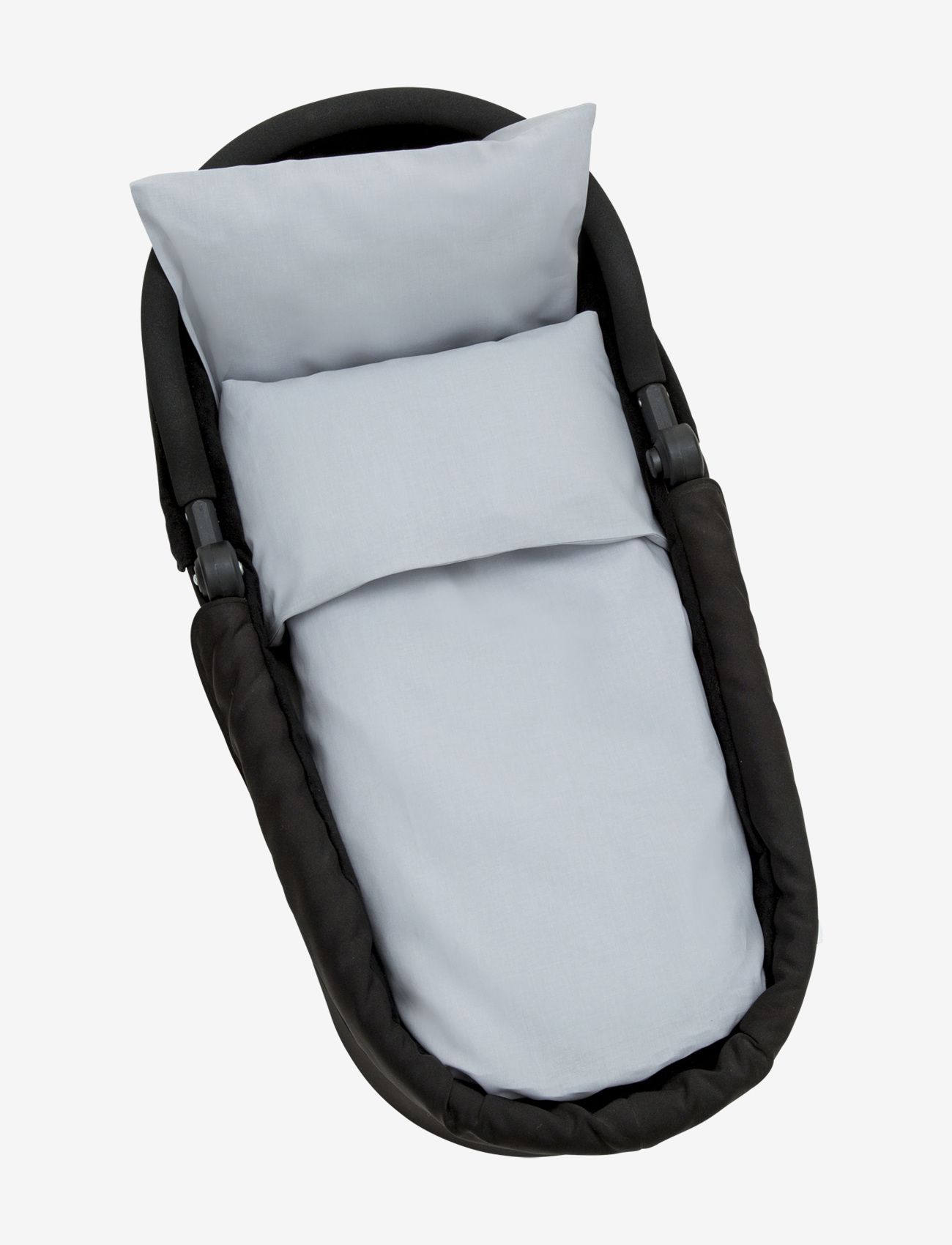 Rätt Start - ECO, bed set, stroller/cot, grey - stroller accessories - grey - 0